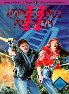 Impossible Mission II (USA) (Unl) box cover front